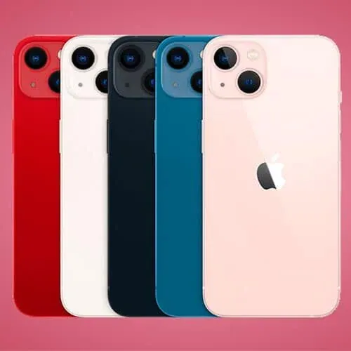 iPhone 13 en varios colores
