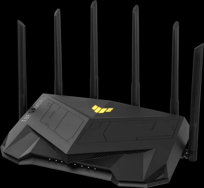 Router WiFi con seis antenas